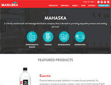 Tablet Screenshot of mahaska.com